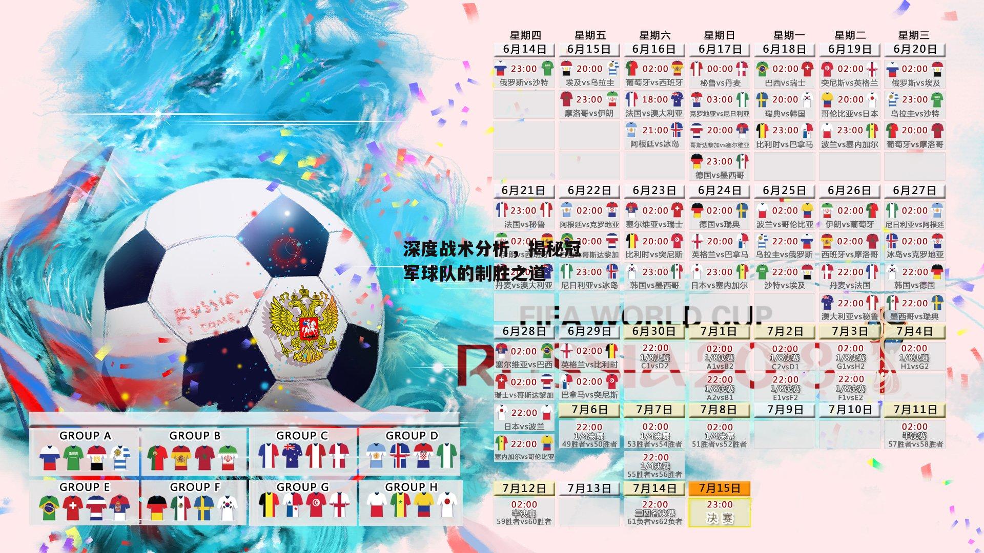 深度战术分析,揭秘冠军球队的制胜之道